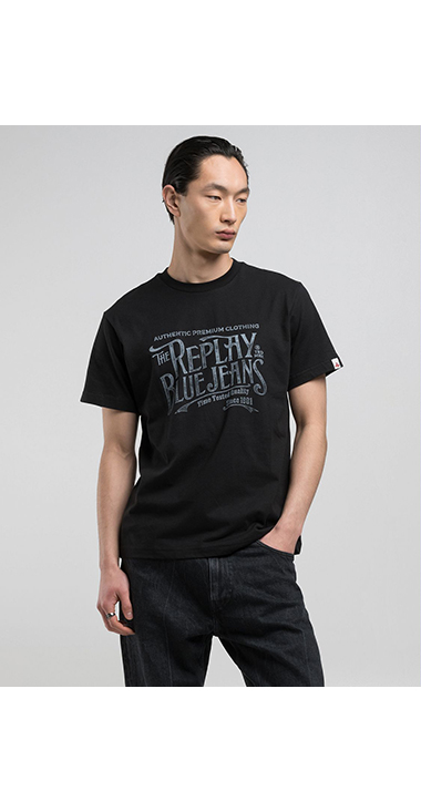 コットンジャ－ジープリントTシャツ 詳細画像